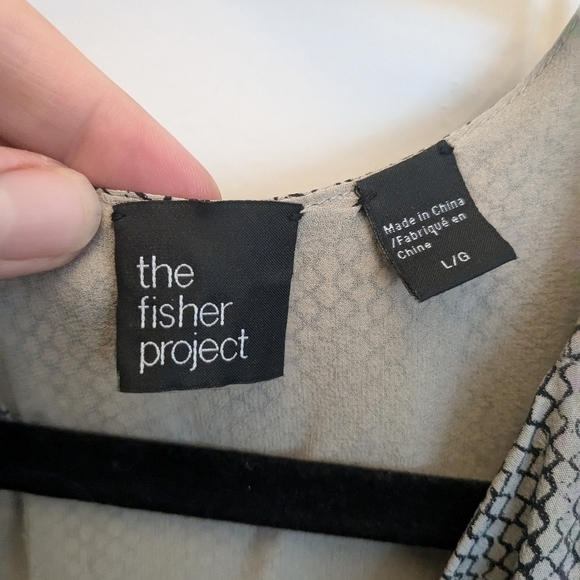 Eileen Fisher The Fisher Project Silk Jumpsuit - Picture 4 of 5